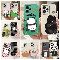 For Xiaomi Redmi 12 Case Cute Fashion Cartoon Cover Shockproof Phone Cases For Xiaomi Redmi 12 Redmi12 Soft Fundas 6.79'' Bumper