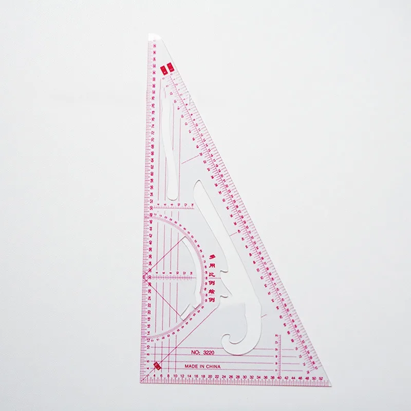 1/4PCS Sewing Ruler Clothing Fashion Ruler Curve Shaped Grading Rulers Sewing Tools For Sewing Dressmaking Pattern DIY