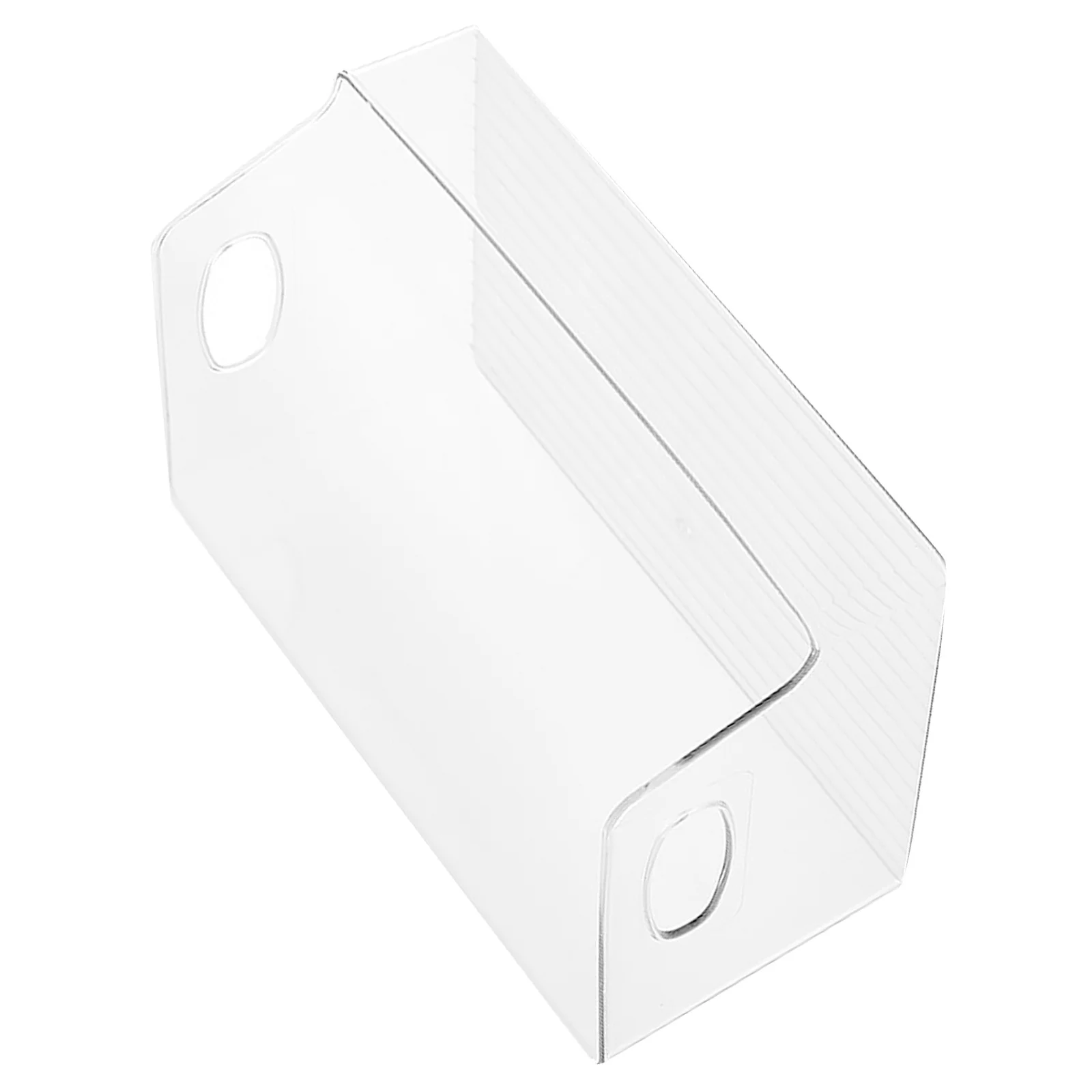 Clear Book Bin Compact Folding Design Ideal for Pantry Kitchen Cabinet Storage Keep Things Tidy At Home Or School Bins