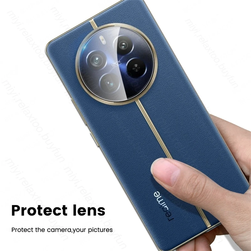 Realmi 12 Pro+ 5G Case 1-3Pcs Ultra-Thin Tempered Glass Camera Lens Protector For Realme 12 Pro Plus 5G Explosion-Proof HD Film