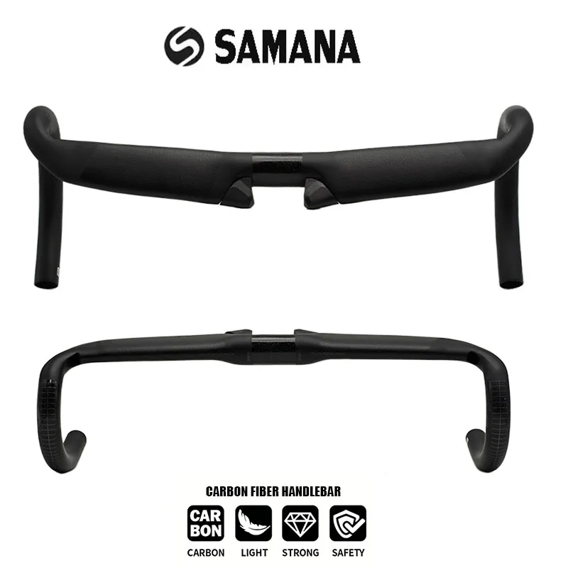 

AERO GEN3 Carbon Fiber Gravel Road Handlebar 31.8mm Di2 EPS SL8 Compatible 380-440mm Bicycle Handlebars 16 Cockpit