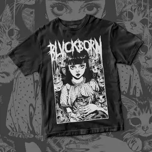 Lady Meow cotton shirt