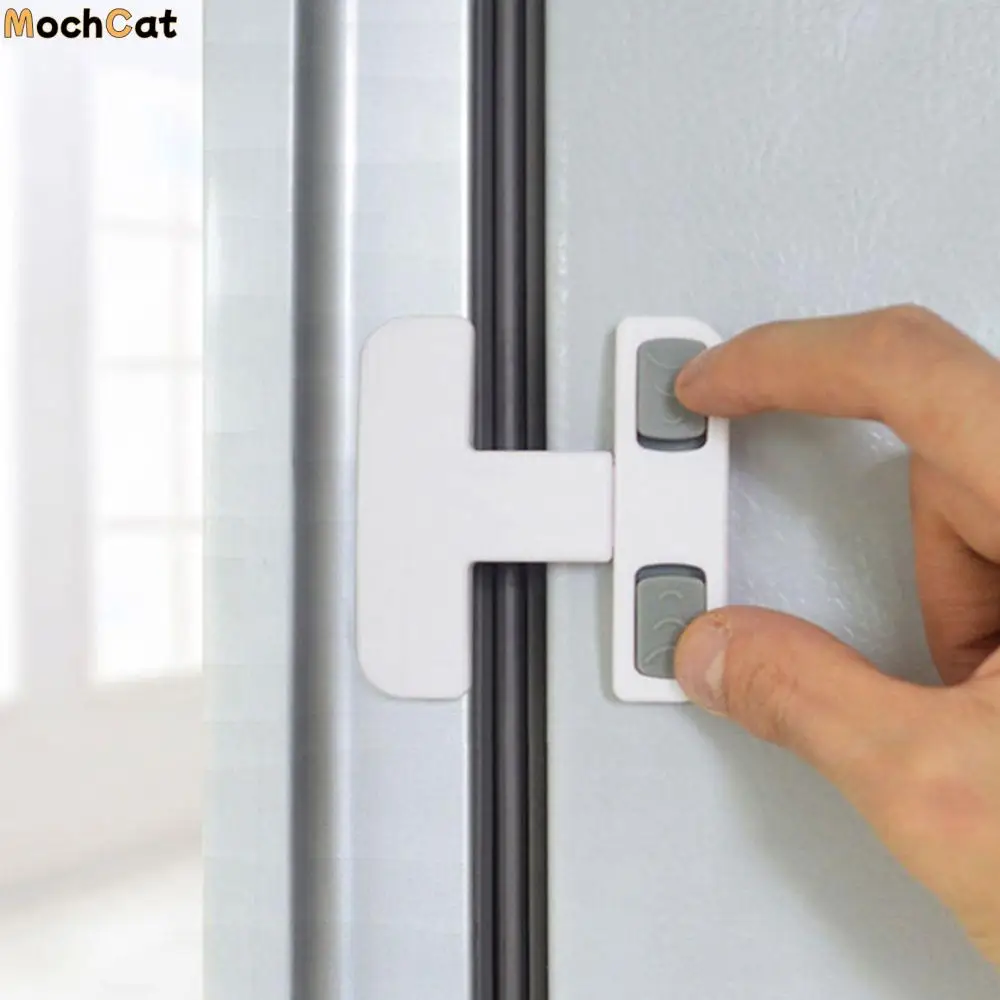 

Многоцелевые прочные дверные замки с двойной пряжкой для холодильника, детские защитные замки, оборудование для защиты детей, замки для шкафа