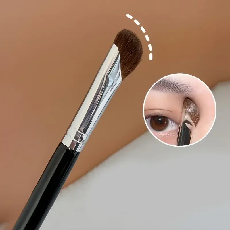 3D-Kontur-Nasenschattenpinsel – abgewinkelter Eyeliner-Zauberstab, tragbare Reise, Textmarker-Make-up-Pinsel, professionelle Make-up-Tools für Anfänger