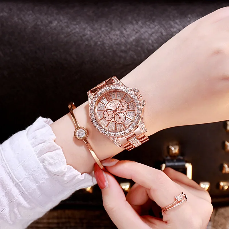 Ladies Fashion Pink Wrist Watch Women Watches Luxury Top Brand Quartz Watch M Style Female Clock Relogio Feminino Montre Femme