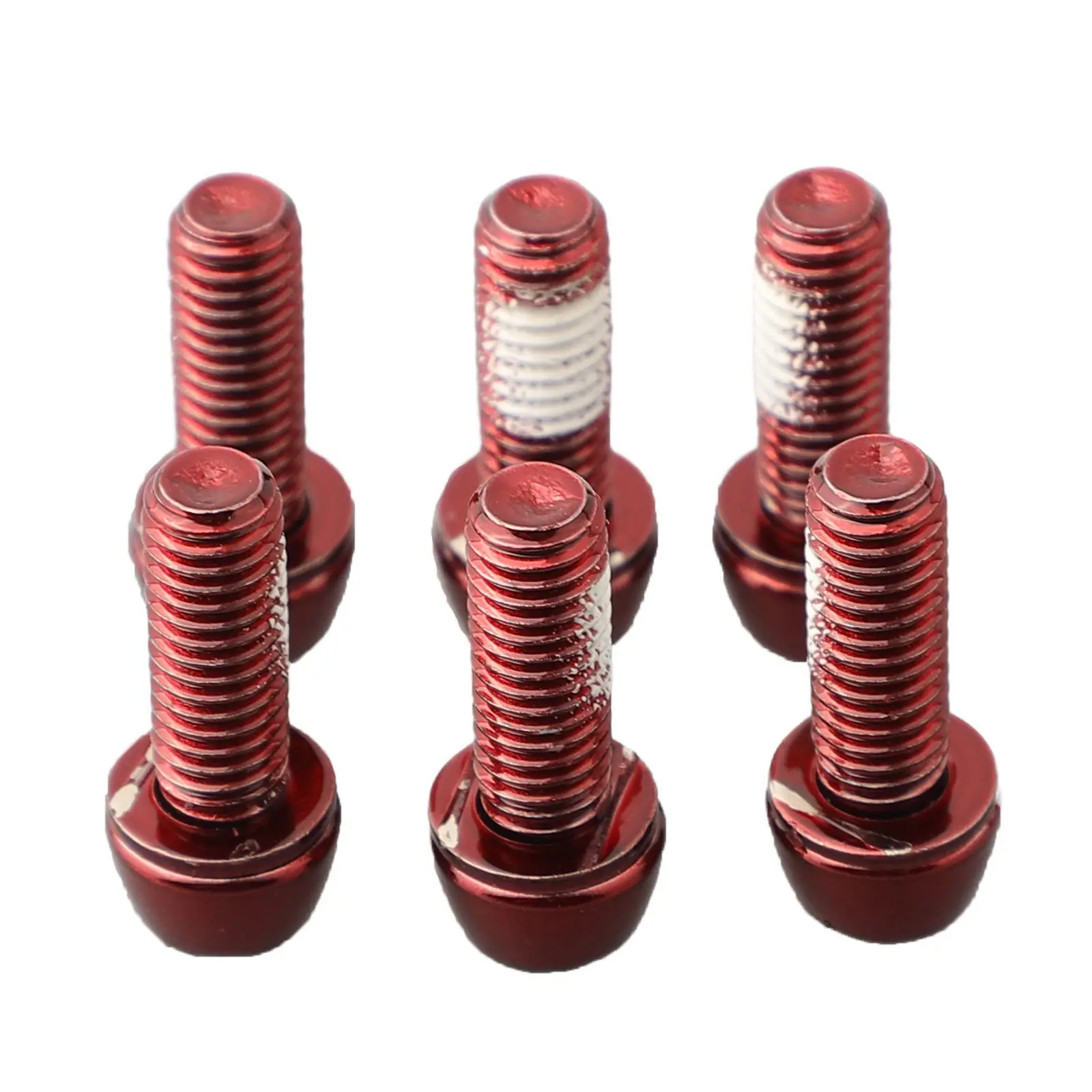 

Disc Brake Caliper Brake Srew M6 18MM M6 18mm Steel 15cm 9cm 1cm Disc Brake Caliper Screw 45g bag Red orange color green blue