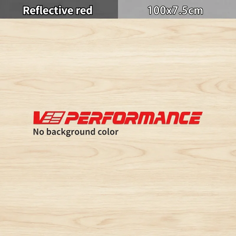 V Performance Car Front Windshield Sticker Styling Windscreen Decals Truck Vinyl Wraps Waterproof Decoration Auto Accessories - view 3
