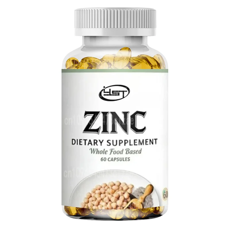 

Zinc Bisglycinate Capsules for Cellular, Skin, and Immune Health Support -60 Capsules