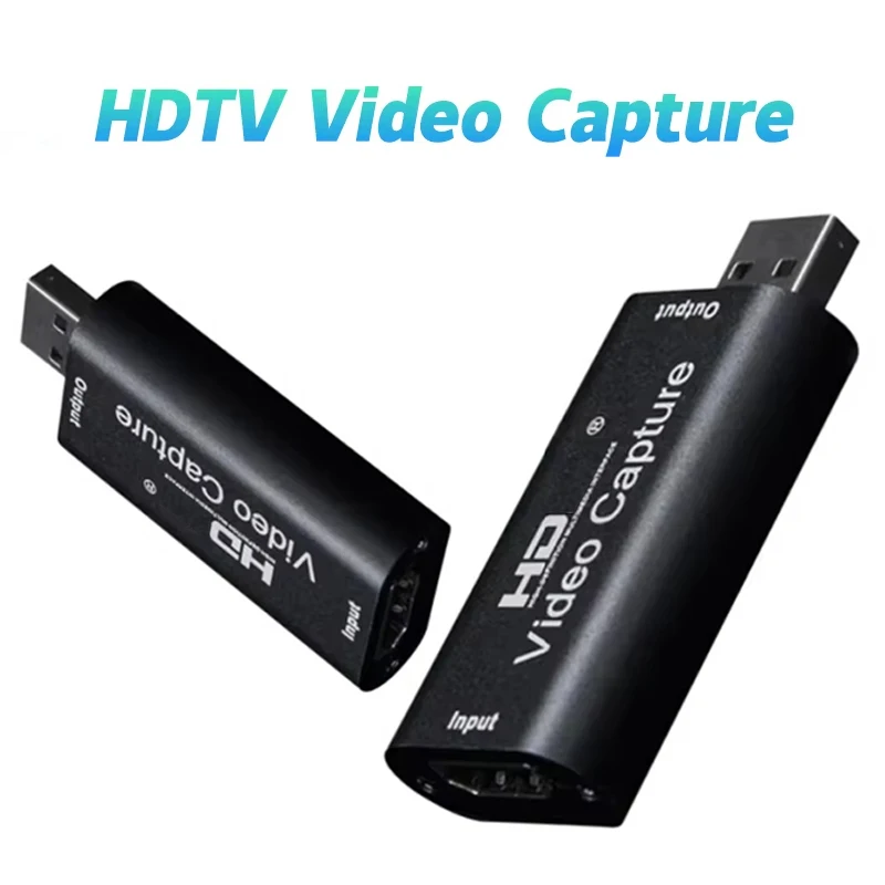 4K HDMI-compatible Video Capture Card USB 2.0 Game Grabber Box For PS4 DVD Grabber Recorder Box For PS4 Game DVD Storage Case