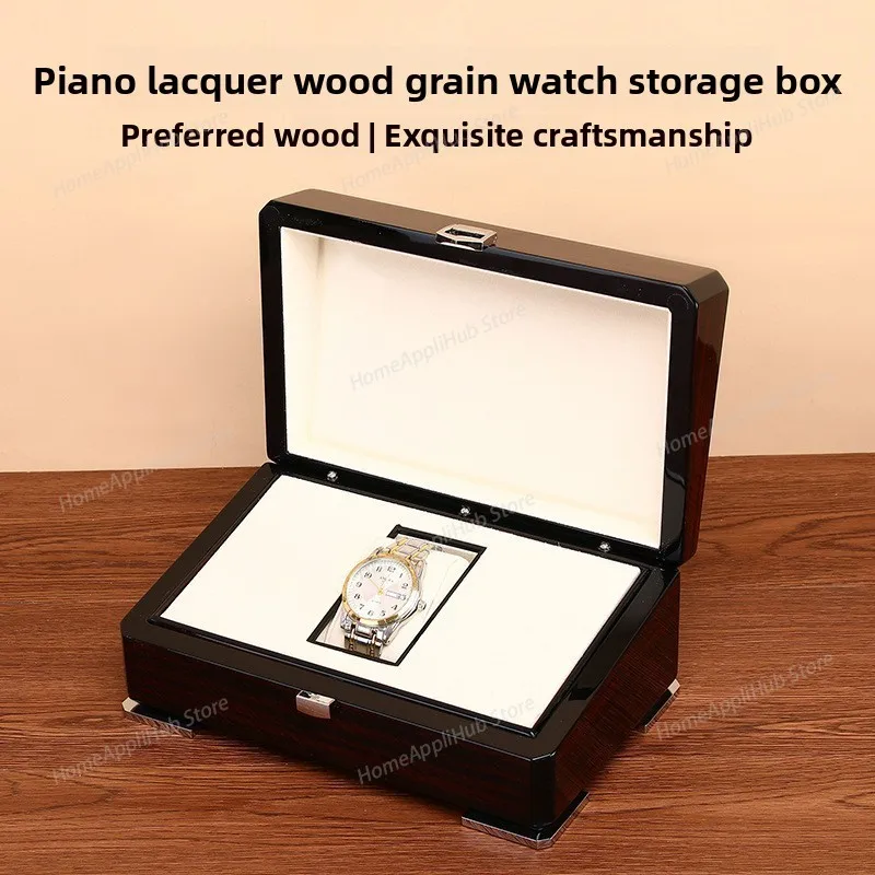 

Высококачественный классический роскошный деревянный корпус для часов с турбийоном, автоматические часы, подарочная упаковка, коробка для хранения дисплея