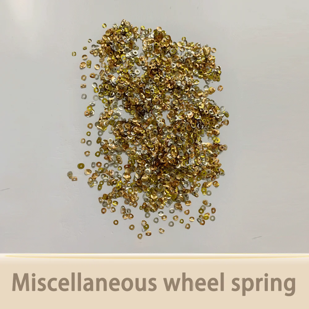 

Аксессуары для часового механизма и разные детали, колесные пружины для аксессуаров «сделай сам», различных размеров, 100, в сумке