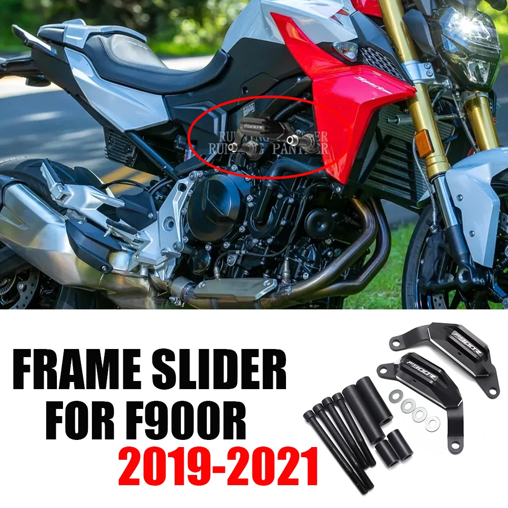 

NEW Motorcycle Engine Guard Anti Crash Frame Slider kit Falling Protector Cover FOR BMW F900 R F900R F 900 R 2019 2020 2021