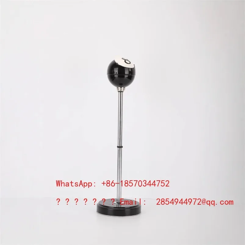 Billiards Retractable Ashtray Lifting Floor Type Home Decoration Ornament Vertical Ashtray