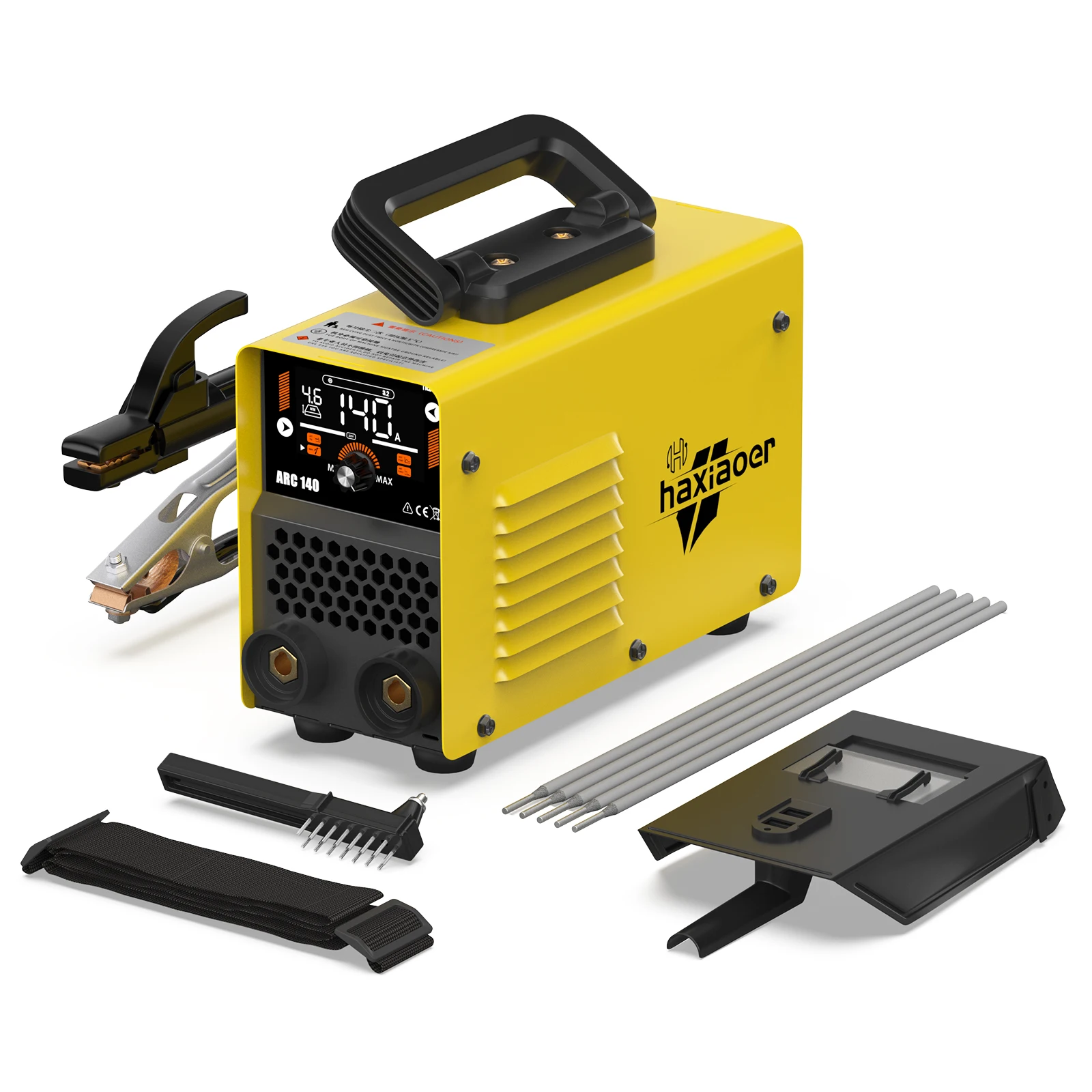 

Сварочный аппарат ARC (полный комплект) - 140А, 10 сварочных электродов, 2-в-1 MMA/Lift TIG IGBT, с ремнем, цифровым интеллектуальным ЖК-дисплеем
