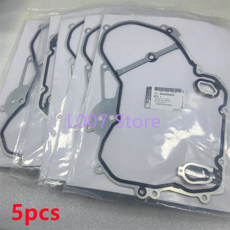 5PCS Engine Cover Gasket For Chevrolet Captiva Malibu Buick Lacrosse Pontiac Vaxhuall Opel Astra Vectra Zafira 24435052