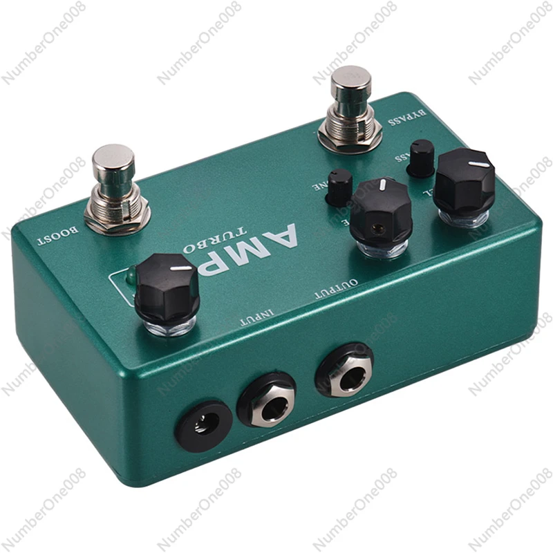 AMP TURBO BOOST OVERDRIVE Guitar Pedal Effect Accessories Metal Shell Musical Instruments Pedal With Clean Booster