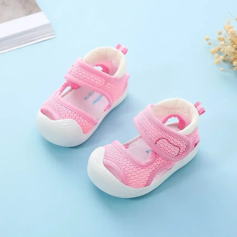 Baby Toddler Shoes Soft Soled Shoes Kick-proof, Breathable and Wear-resistant Toddler Sandals for 1-3 Years