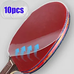 2/10Pcs Ping Pong Racket Protective Film Sticky Transparent Maintenance Cover Table Tennis Racket Rubber Protection Film Tool