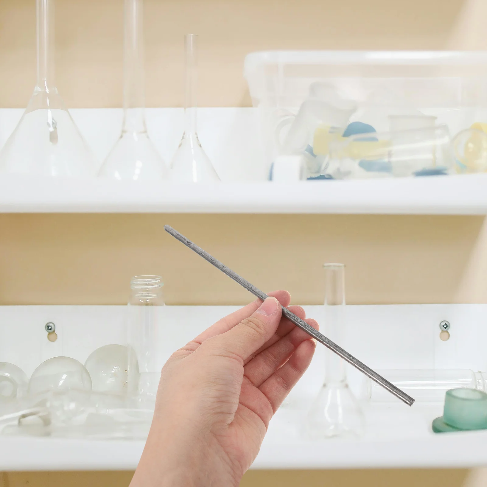 

Conductivity Demonstrator Iron Rod Experiment Materials Conductometer Stick Heat