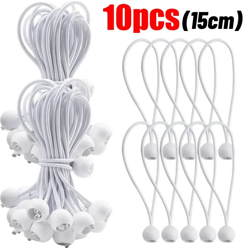 Outdoor Elastische Bal Touw Bungee Koorden Draagbare Tent Bevestiging Dekzeil Luifel Luifel Zware Tarp Vastbinden Tent Accessoires