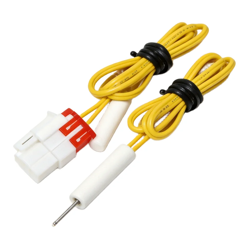 Yellow Defrost Sensor Replacement Thermostat For Refrigerator Refrigerator Part 5K Temperature Probe Prevents Frost Buildup