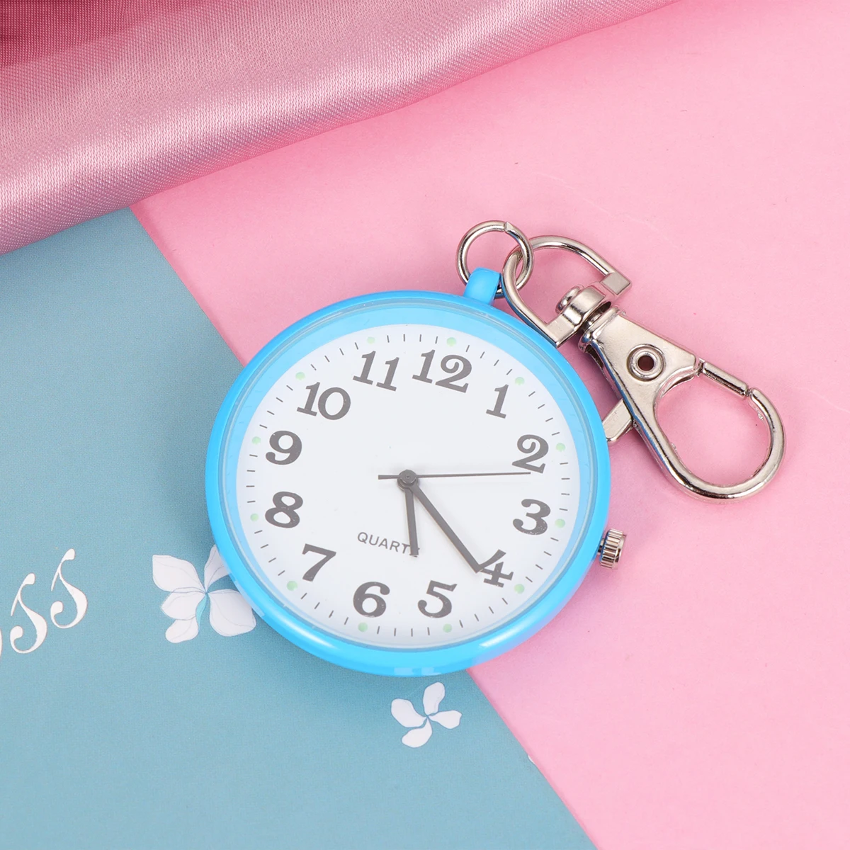 مشاهدة السماء الزرقاء سلسلة معلقة سلسلة قلادة قلادة قلادة ساعة ريترو هدية للرجال ساعة قلادة النساء