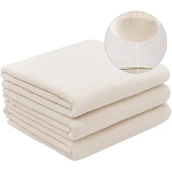 Reusable Cotton Filter Cheesecloth, Antibacterial, Breathable, Cotton Cloth for Filtering Milk, Coffee, Cheese, Multi S