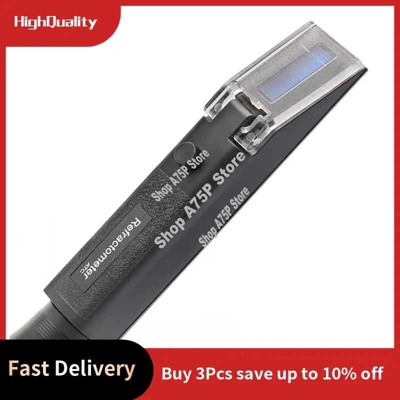 Black Refractometer Beer Brix Wort Sugar Alcohol Meter 0-30%1.000-1.120 SG Specific Gravity Handheld Tool Hydrometer Tester-Hot