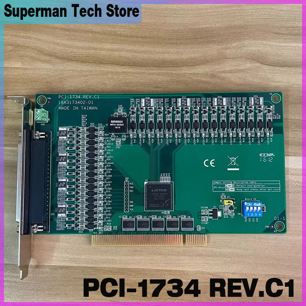 

For Advantech Acquisition card PCI-1734 REV.C1 Switch control signal sensor