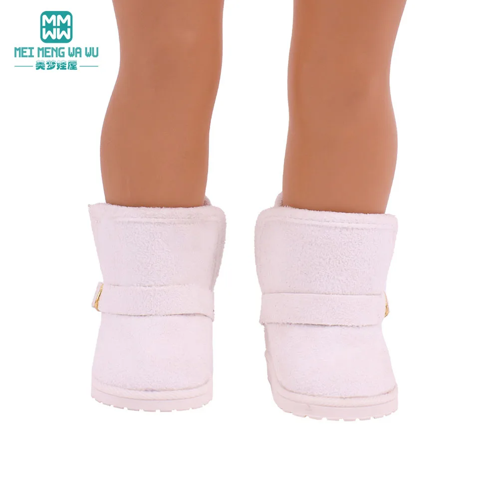 Clothes for Doll Fit 45 cm American Doll Accessories Fashion Denim Shorts Woolen Coat Jacket Dress Gift