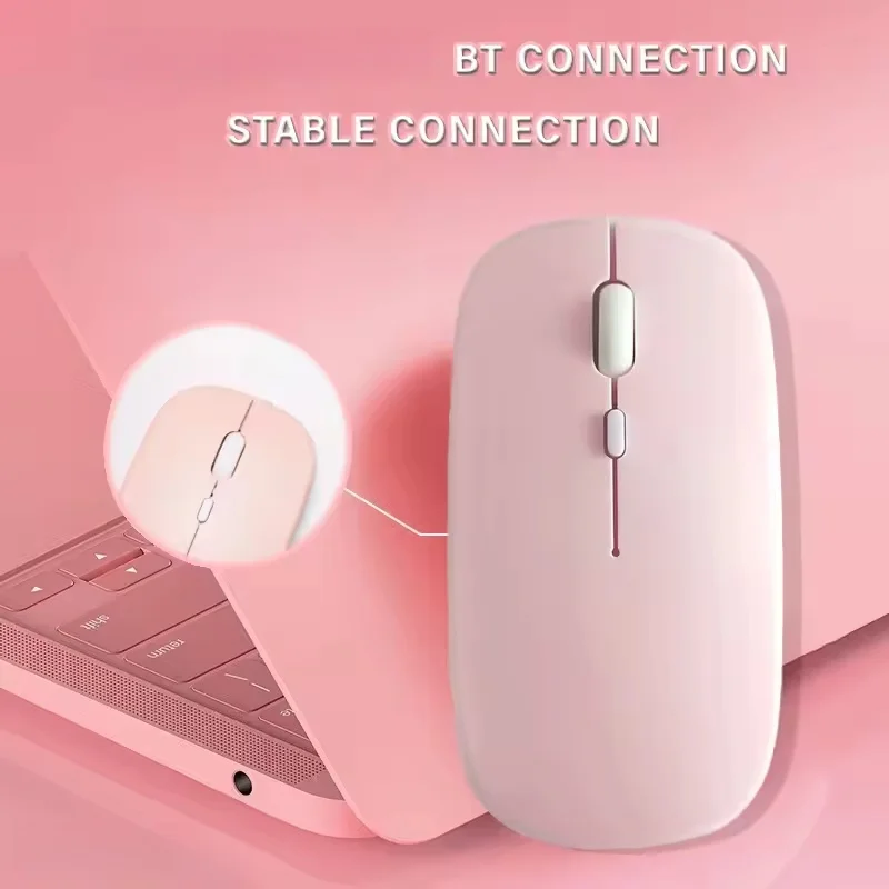 Wireless Mouse Bluetooth-compatible Mouse Ergonomic Mouse Suitable For Laptops Ipads Tablets Laptops Mobile Phone Mice