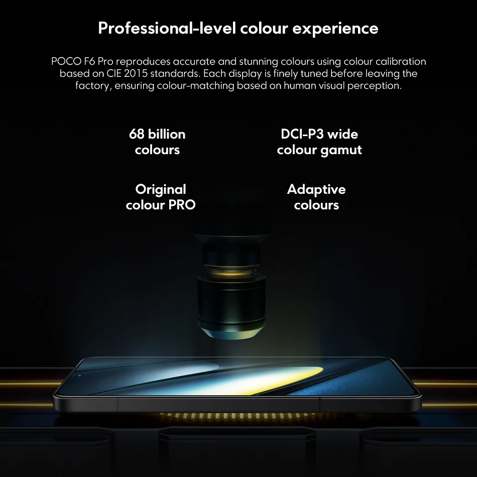 Global Version POCO F6 Pro 256GB/512GB/1TB Snapdragon 8 Gen 2 NFC 120Hz AMOLED Display 120W HyperCharge 50MP Camera Mobile Phone