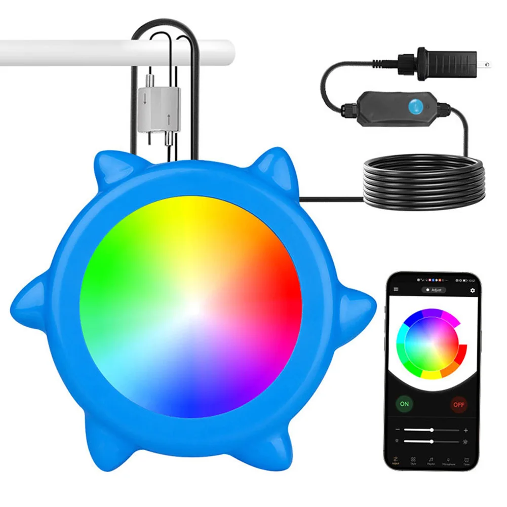 

RGB-подводная лампа для бассейна с дистанционным управлением, 12 В
