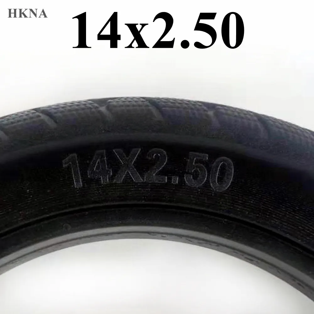 High Quality 14x2.50 Solid Tire 14 * 2.5 Explosion Proof Tire for Electric Vehicle Tire Accessories