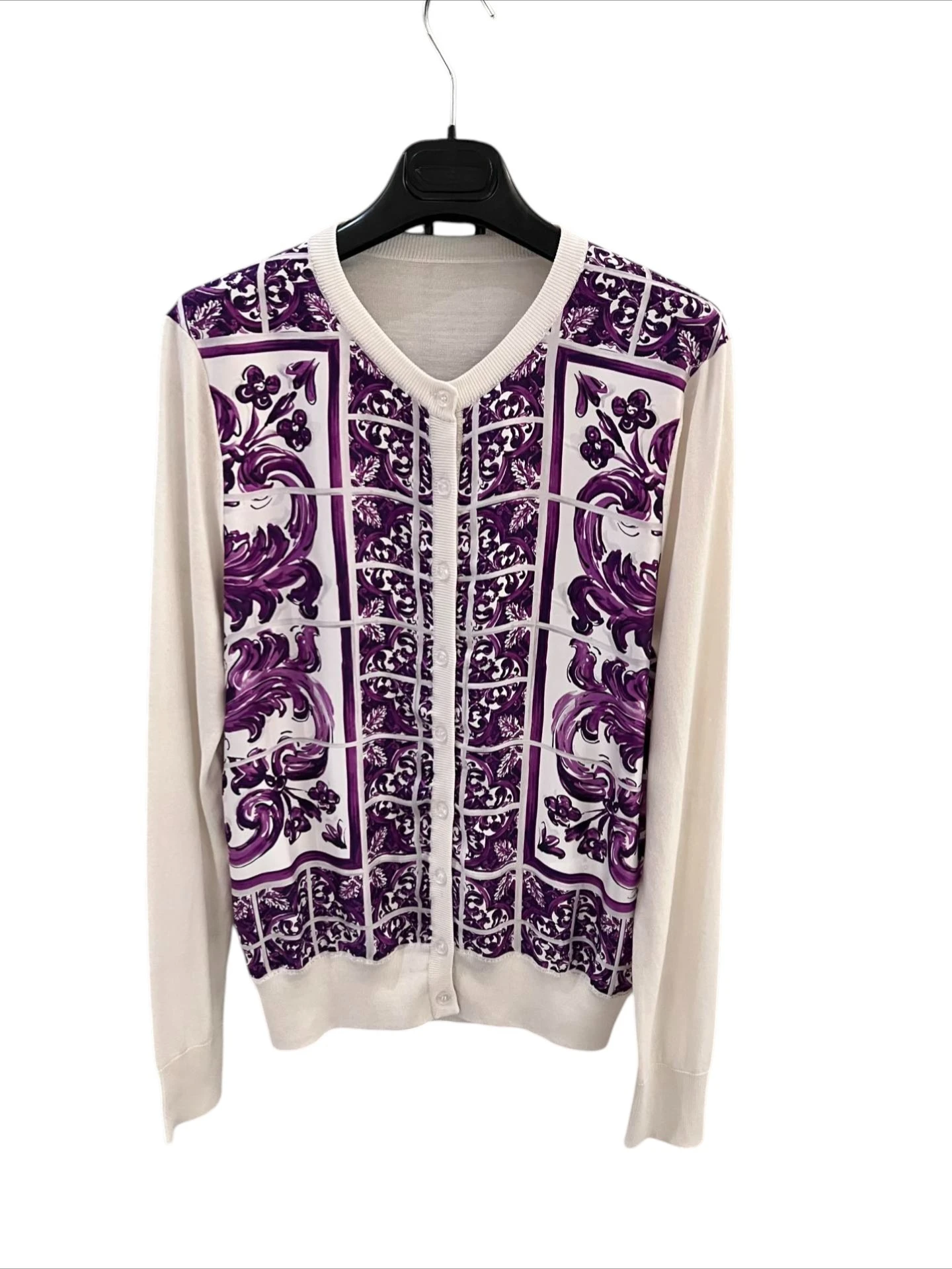 

2025 Summer Silk Spell Silk Yarn Knitted Cardigan