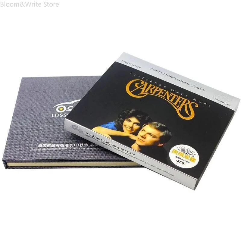 

Классический музыкальный CD-альбом Carpenter's Greatest Hits: Yesterday Once More, 3 диска, музыкальная запись, для косплея, Walkman, автомобильные саундтреки, набор