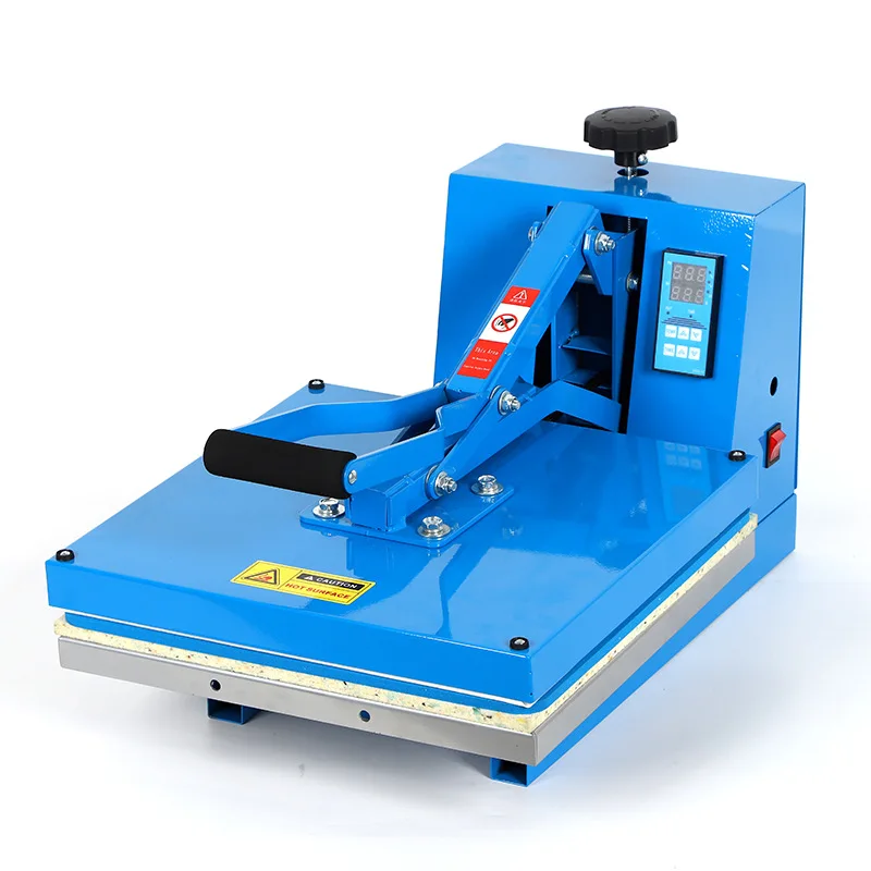 Mini Automatic 40*60 Heat Press Machine Lanyard Home Use Sublimation Thermal Transfer Flatbed Embossing Printing T-shirt Engine