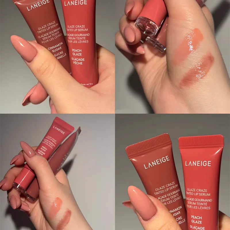 دونات ملمع الشفاه ترطيب غير دهني ملمع الشفاه التجاعيد تليين بلسم الشفاه ترطيب ممتلئ الشفاه ملمع الشفاه للشفاه العارية يقطر #5