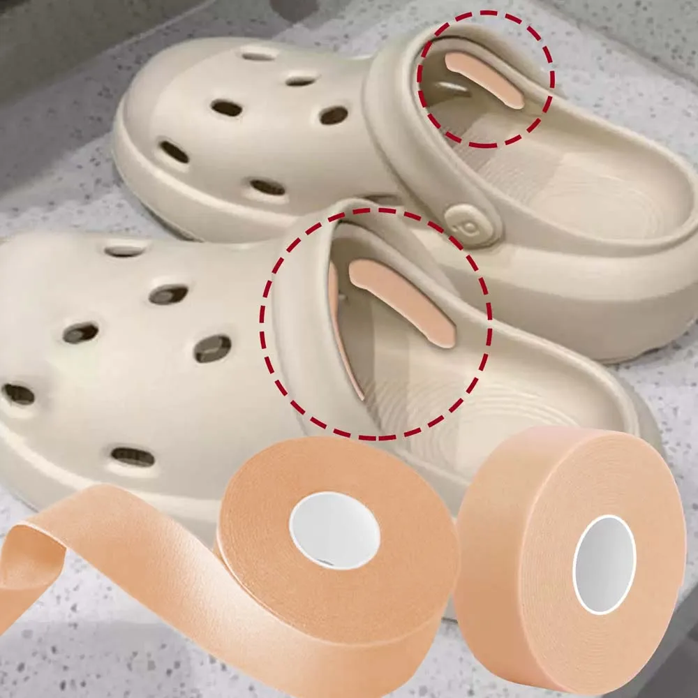 2 Parches Adhesivos Multifuncionales para Talones, Protectores Antidesgaste para Talones, Dedos y Bollos en los Pies, Cinta Adhesiva para Zapatos