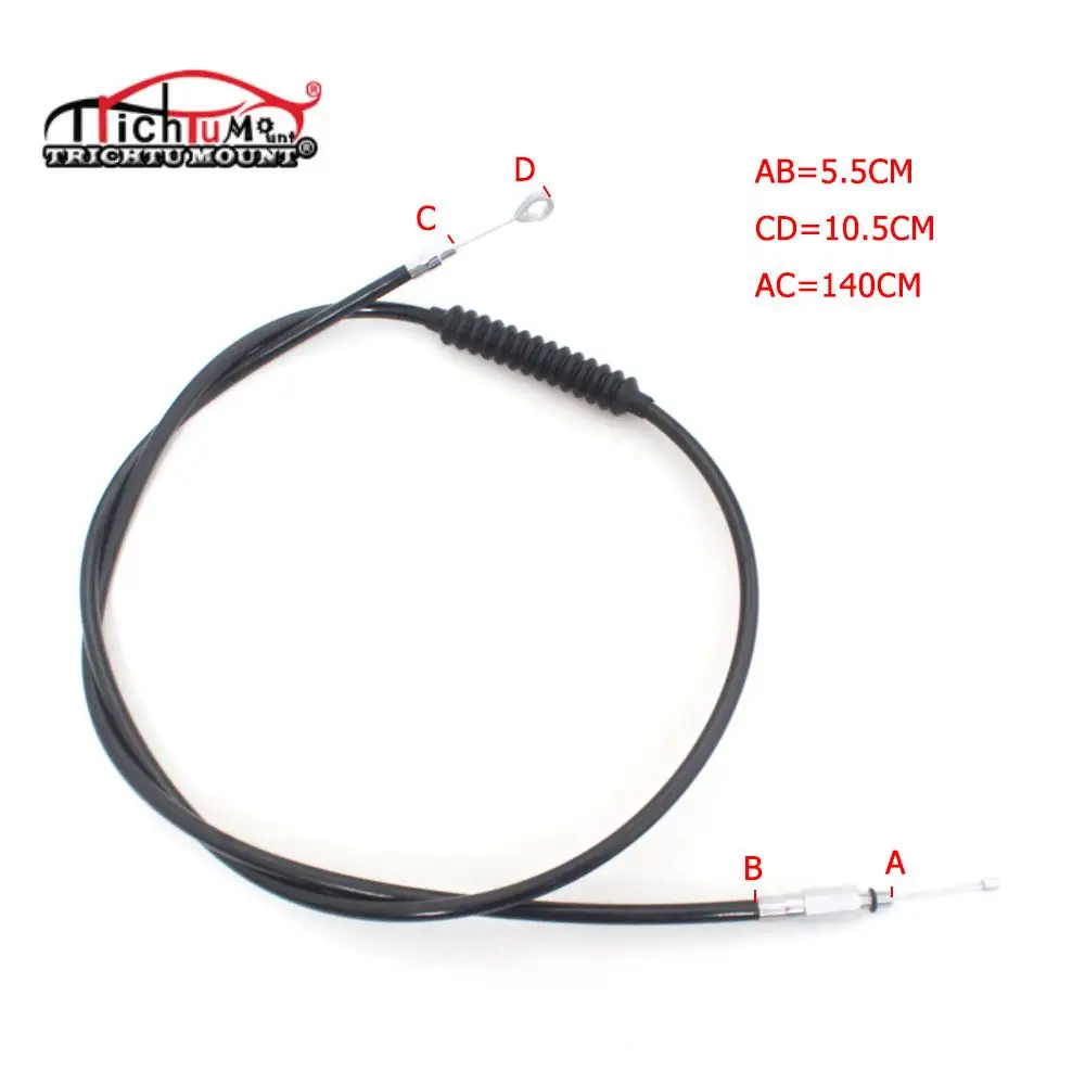 Throttle Cable Wires Clutch Line 140cm-180cm For Harley Sportster Iron XL 883 1200 H XL883R P L C Dyna Softail Fat Boy Road King