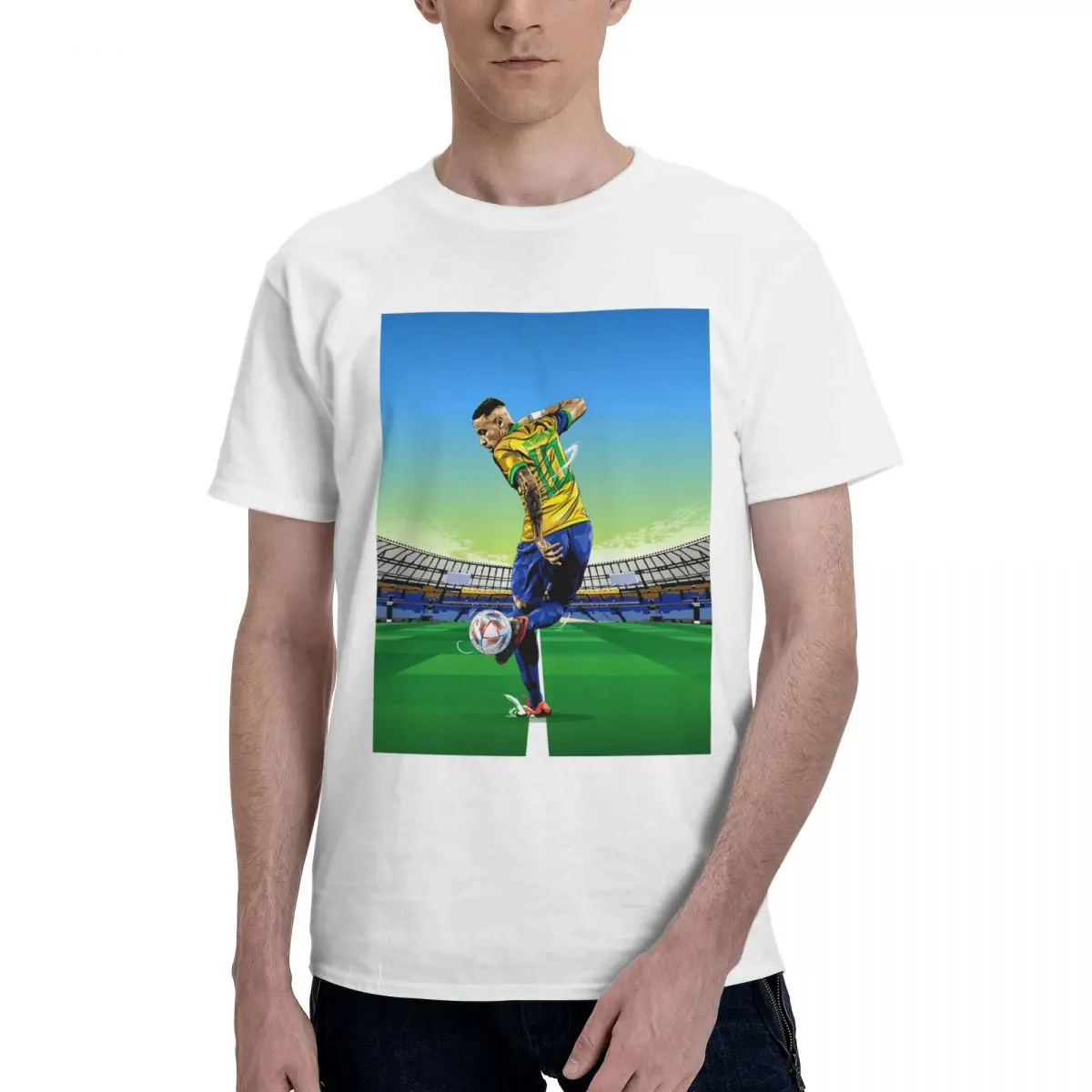 Neymar And Jr Brazil Celebrate Soccer Striker 103 Graphic Campaign Vintage Championship Tees