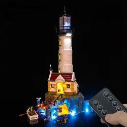 Not Included Building Blocks LED Light Kit For Motorized Lighthouse 21335 DIY Toys Gift Only Lighting Set