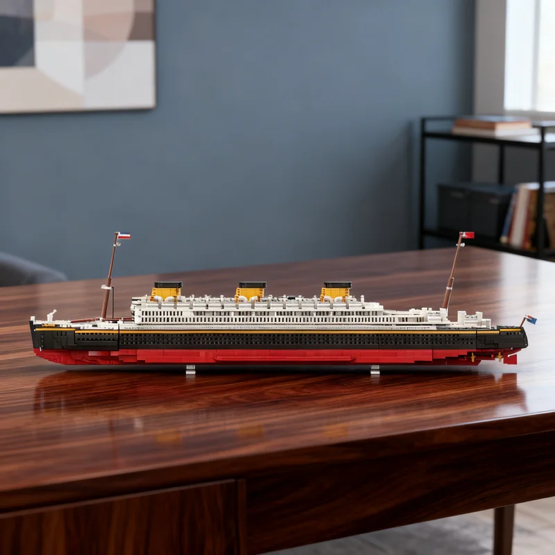 

3973pcs MOC RMMV Oceanic Creator Model Building Blocks DIY Gift Creative Collectible Display Decor Premium Adult Kids Desk Home