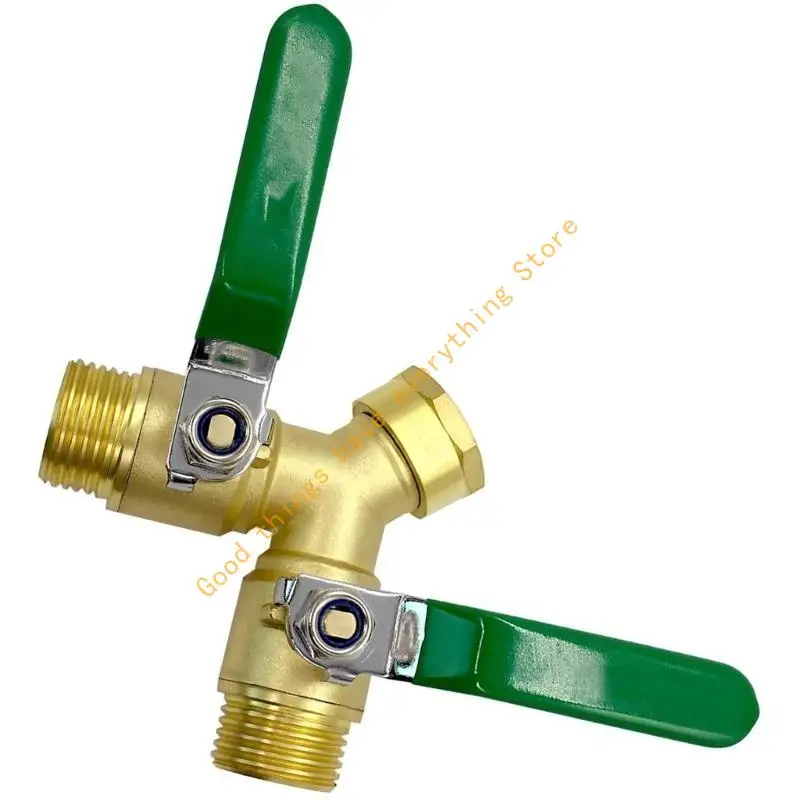 Oversized Bore Copper Water Valves Smooth Flows Adjustment For Pipe Installations 55KF