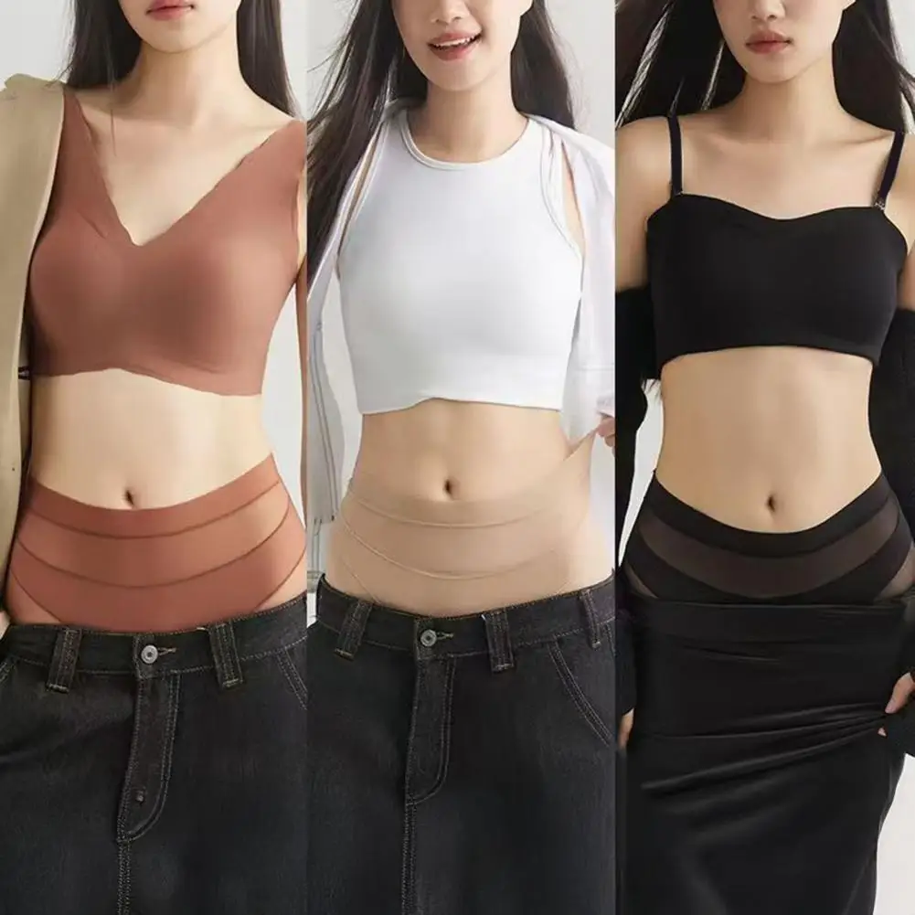 Women's High Waisted Seamless Shapewear Tummy Control Panties Full Coverage Stretch Body Shaper Briefs Underwear