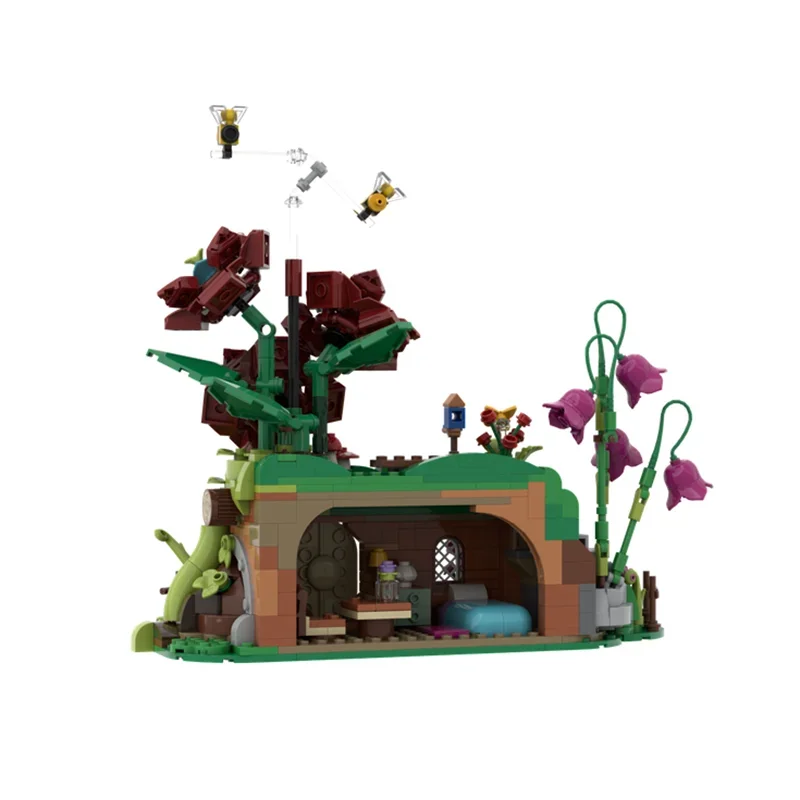 Moc Building Blocks Herbalist house Technology Modular Bricks Model  Gifts Christmas Toys DIY Sets Assembly