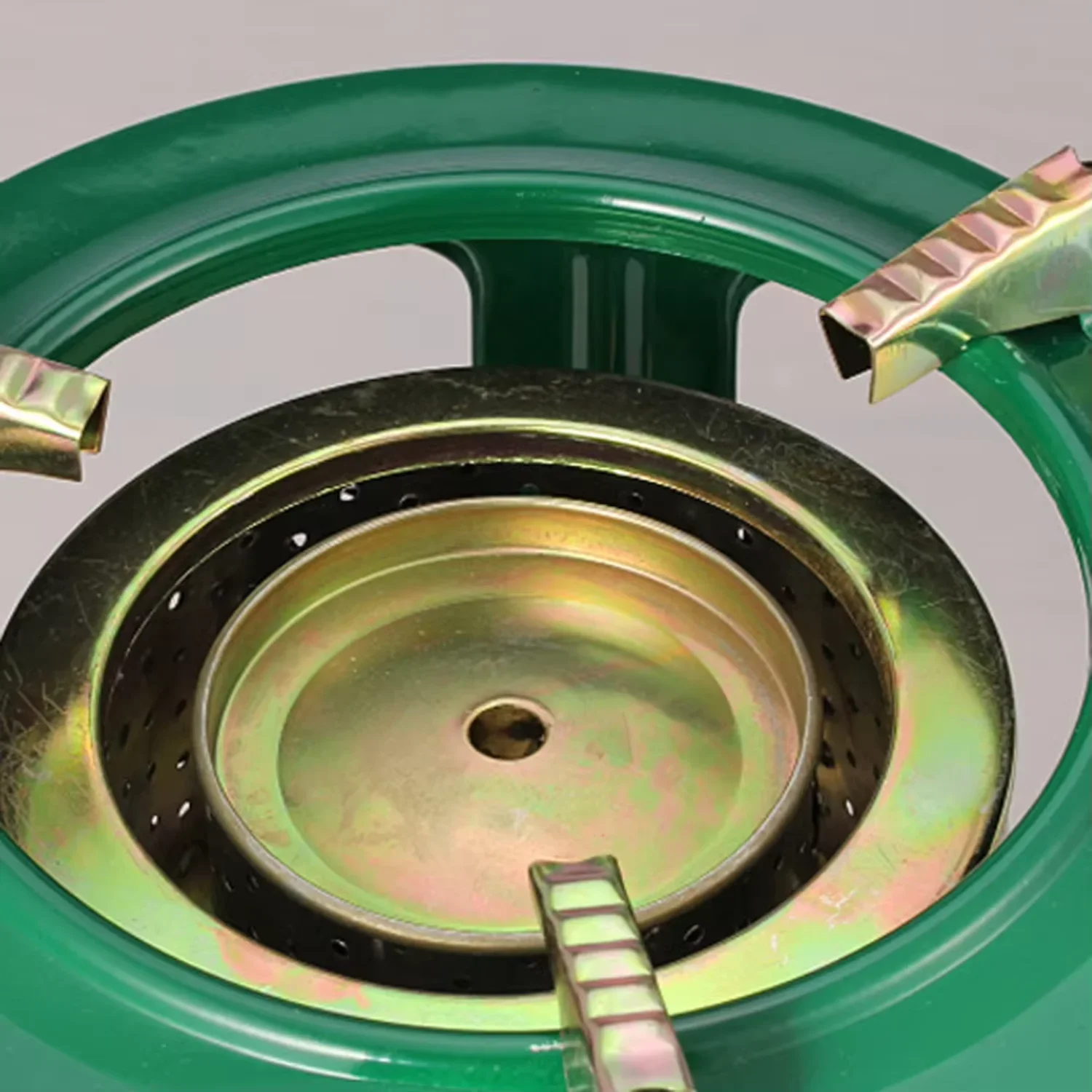 موقد الكيروسين المحمول، موقد خارجي من الحديد، موقد تخييم صغير، معدات تخييم متعددة الأغراض للسفر والشواء، 8