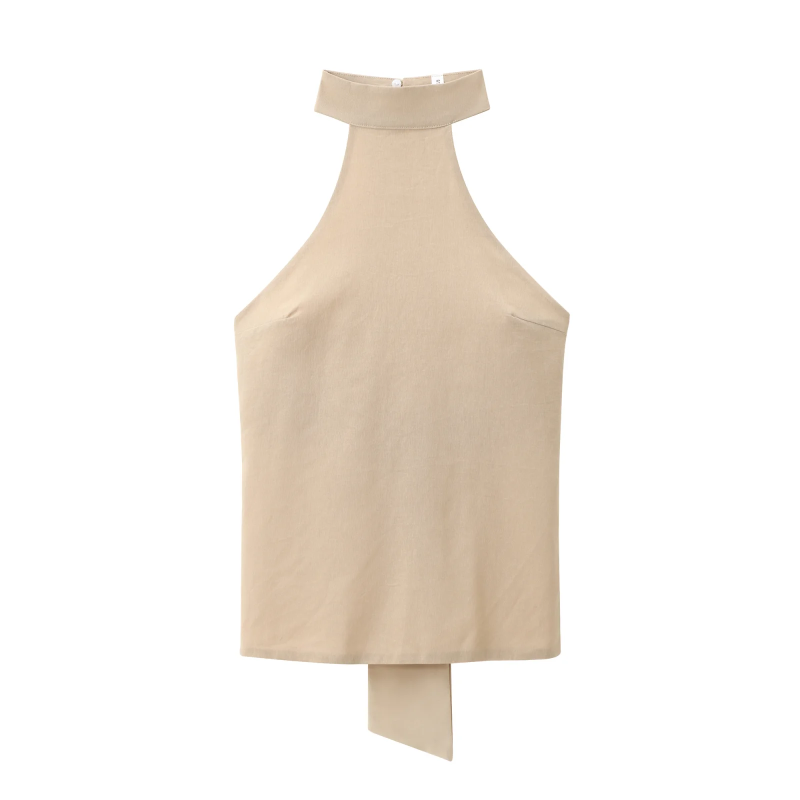 سترة نسائية جديدة من ZBZA لفصل الخريف بتصميم عصري وأنيق مع مشبك معلق على الرقبة، متعددة الاستخدامات مصنوعة من ألياف البوليستر...