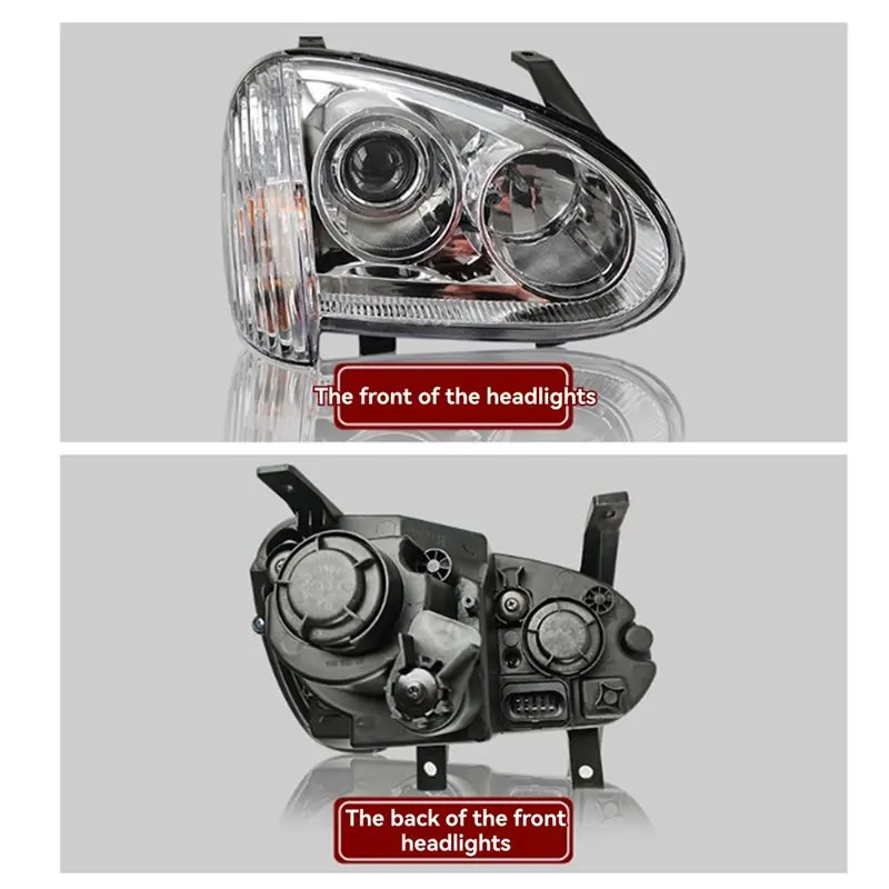 For Great Wall Wingle 3 2006-Car Front Headlamp Manual Headlight No Bulb Replacement