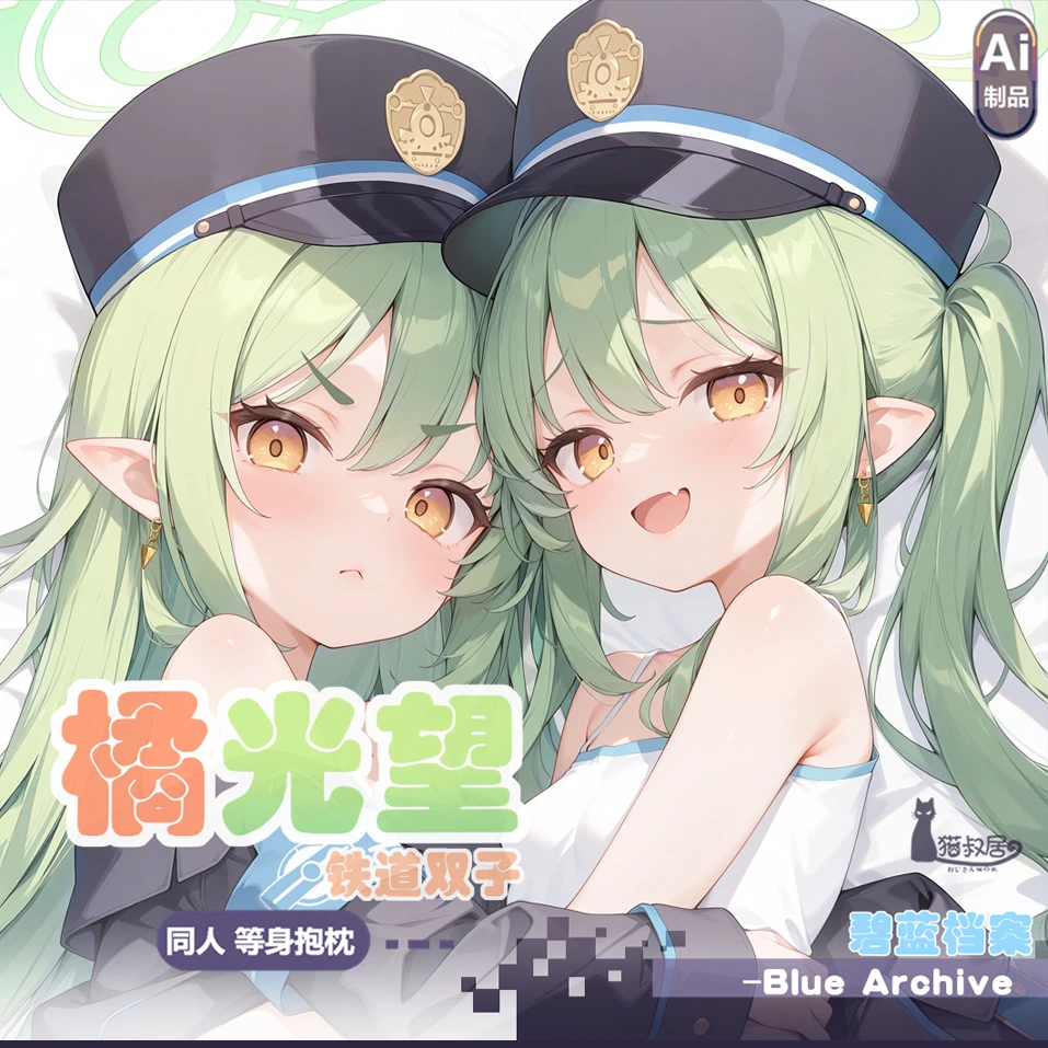 

Blue Archive nozomi hikari Dakimakura Hing Body Case Otaku Pillow Cushion Bed Linings Xmas Game